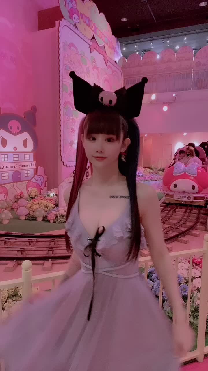 【S級美少女】【ゆりにゃ】サンリオピューロランド🏰💕🌈