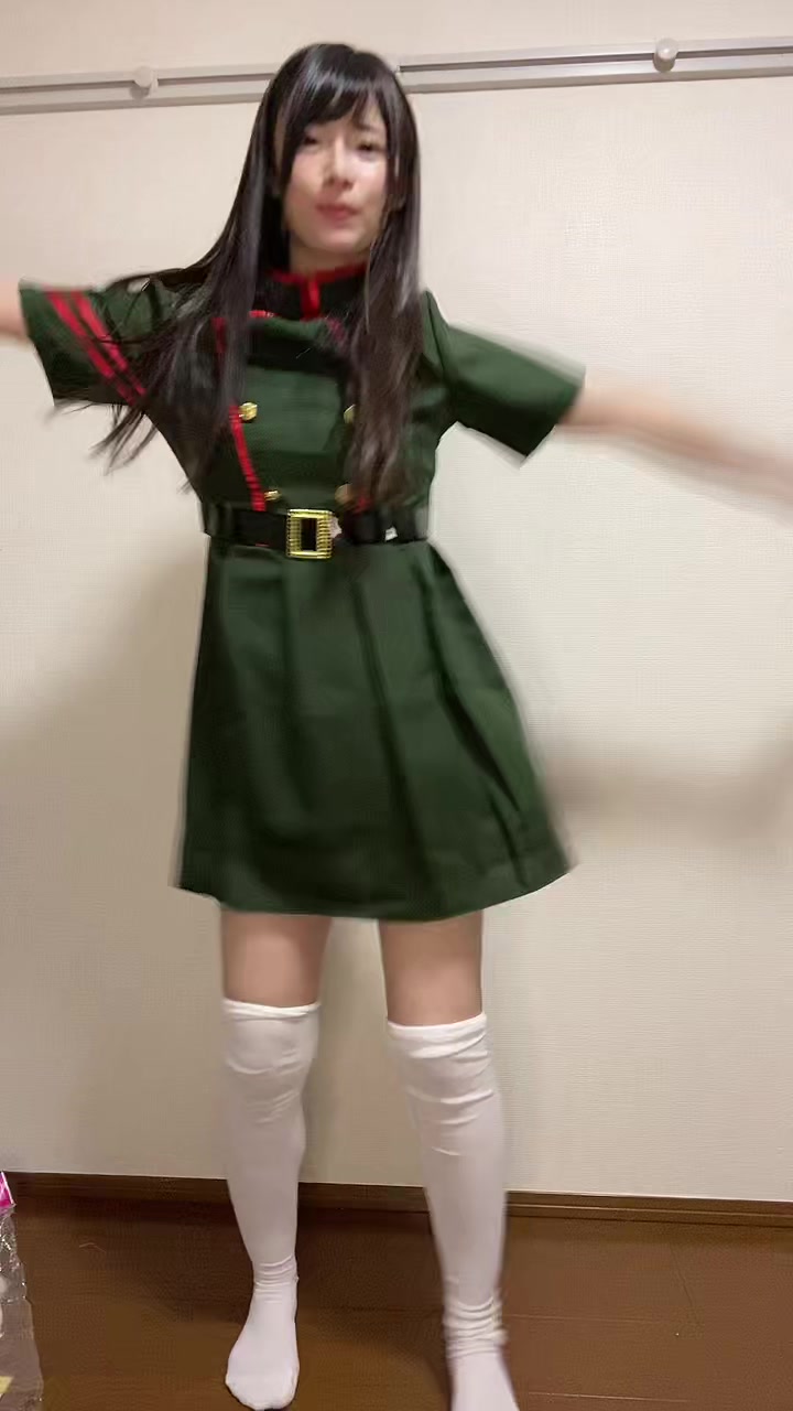 【コスプレ美女！】【天津いちは】#japanesegirl #armygirl #army