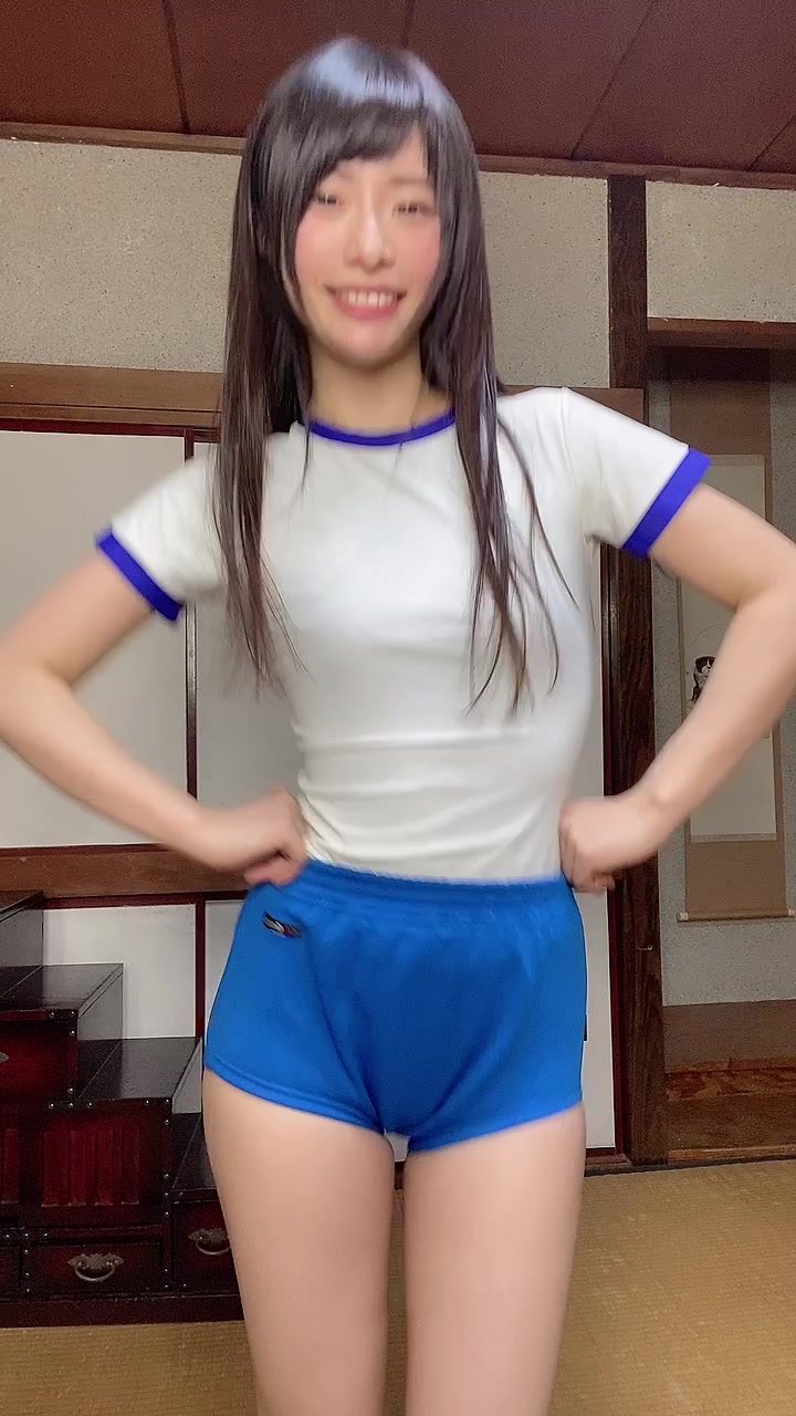 【体操服で腰振りダンスする美少女！】【天津いちは】#japanesegirl #体育 #ぶるま