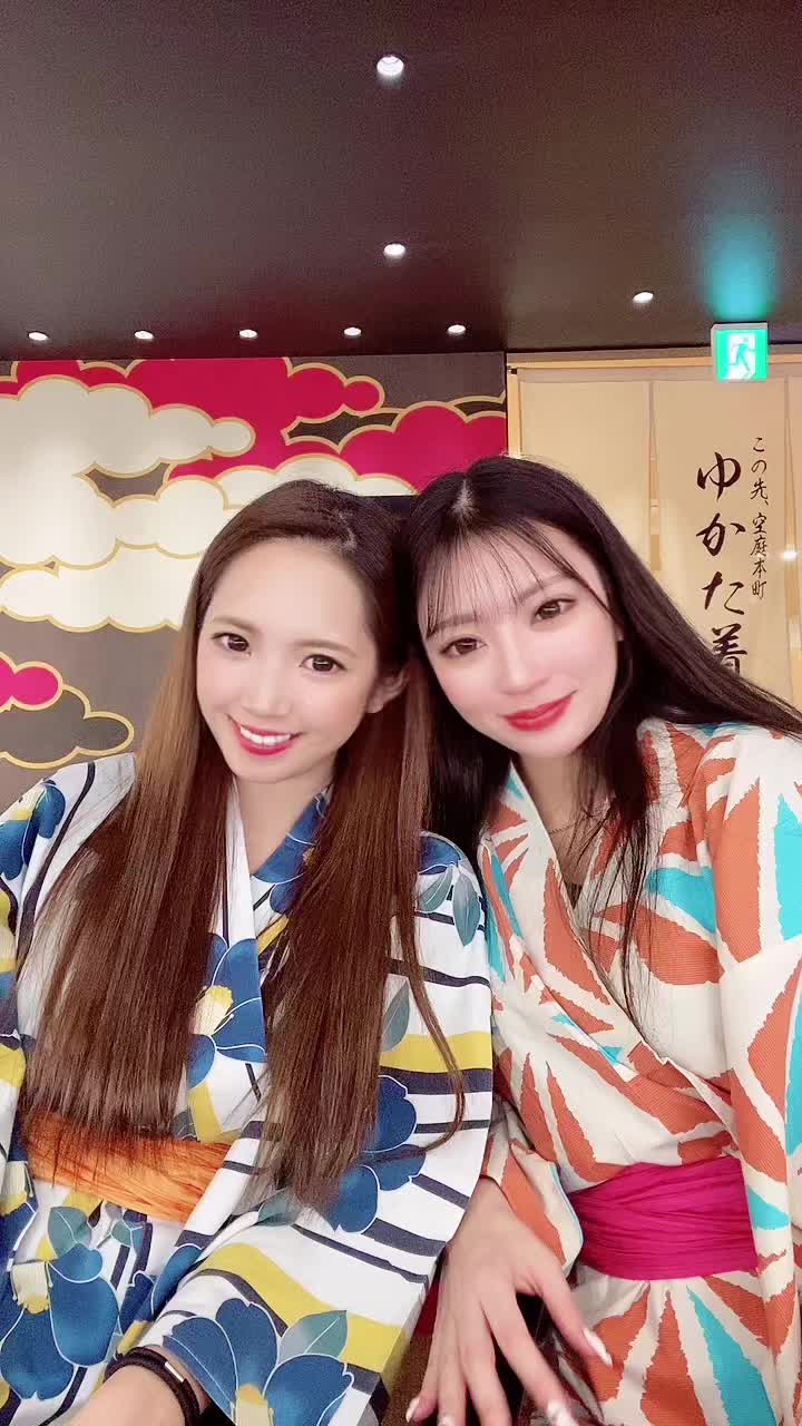 【Hina】【浴衣美人】何歳にみえるー？🦋　#浴衣女子 #温泉#大阪旅行にのりたい