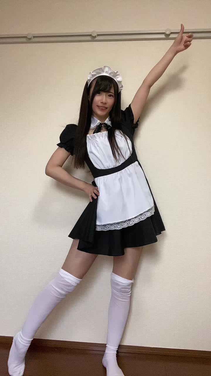 【コスプレ美女】【天津いちは】#japanesegirl #maidcosplay #cosplay