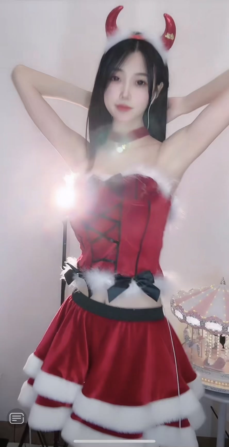 【サンタコスでダンス】#girls