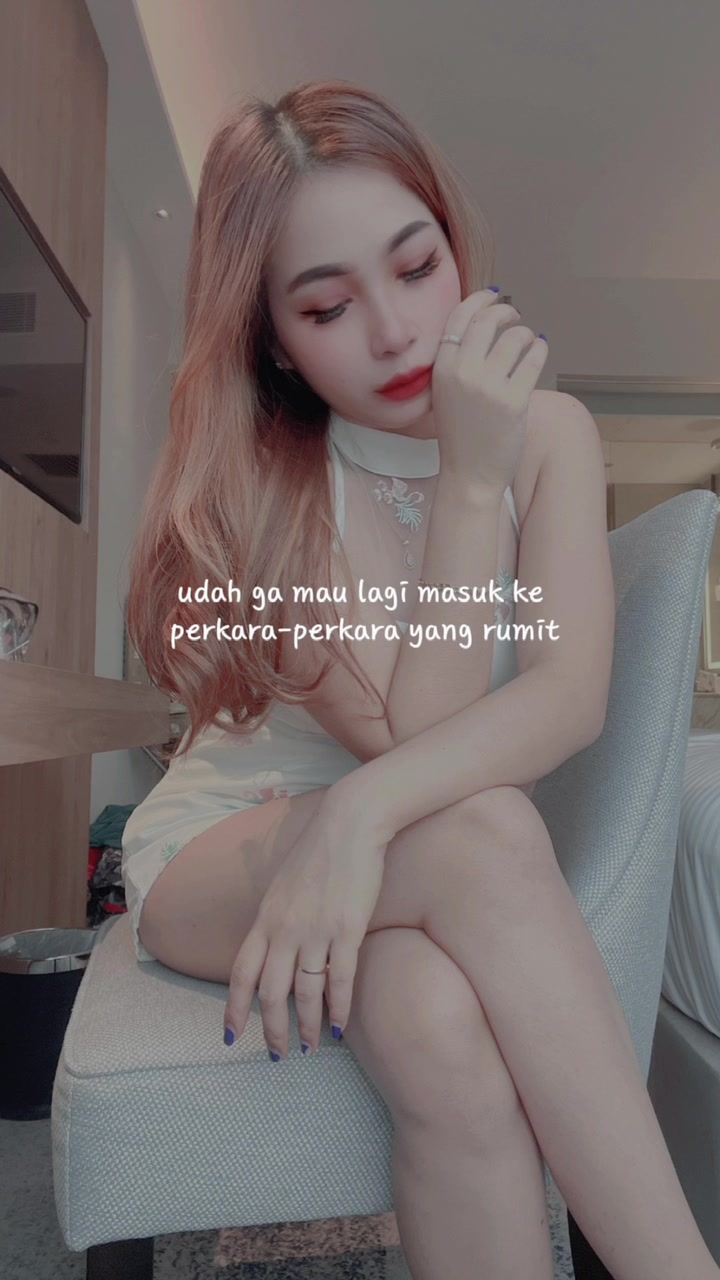 【色白美脚なS級美女！】【Caroline】gamau lagi masuk perkara perkara yg rumit #CapCut 