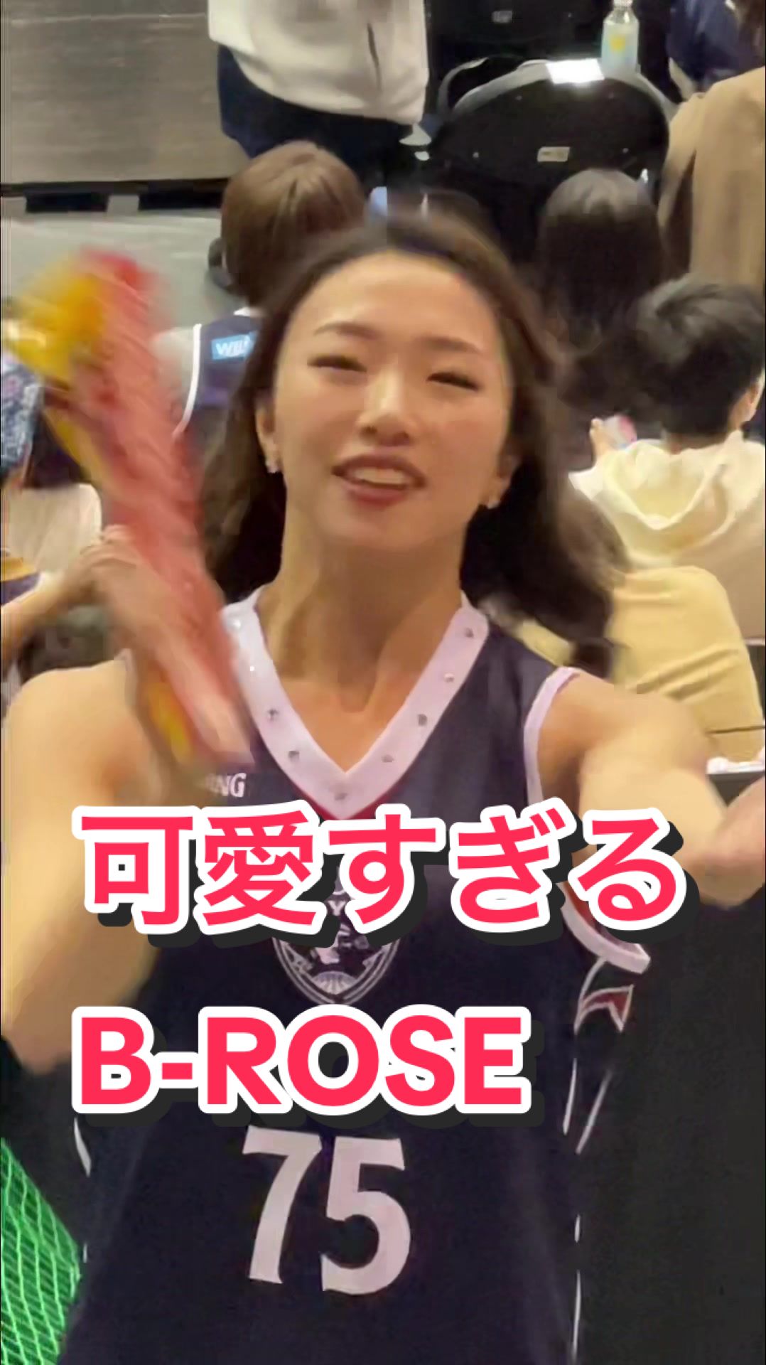 【綺麗な腋をした美人チアリーダー】可愛すぎるB-ROSE#ビーローズ 