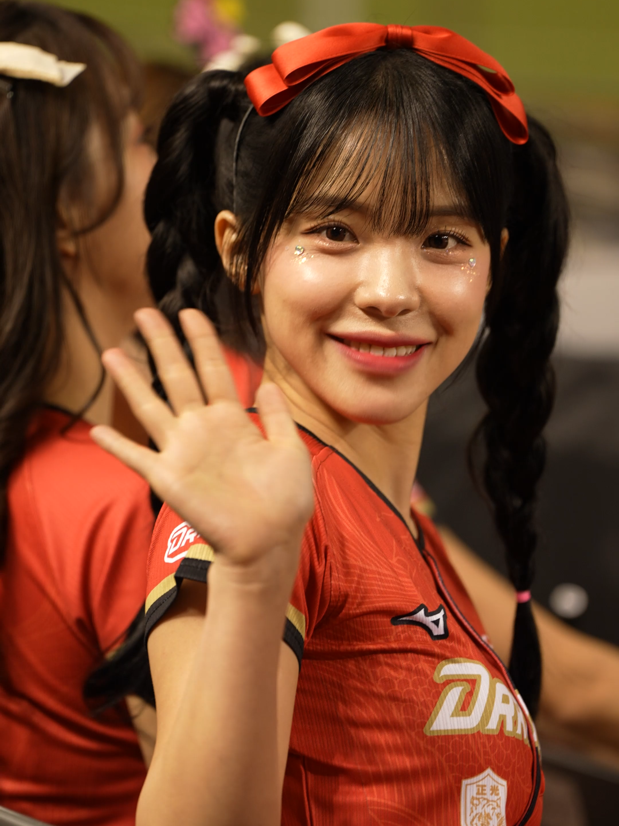 【イタズラ大好きな激カワ台湾チアリーダー】2024年も可愛😊 #李多慧 #이다혜 #台湾チア #dragonbeauties #cheerleader #치어리더 #臺北大巨蛋 #台湾チアTV #台湾チアガール #台湾野球チア